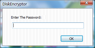 input password