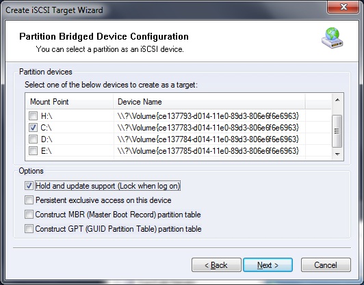 iSCSI Server