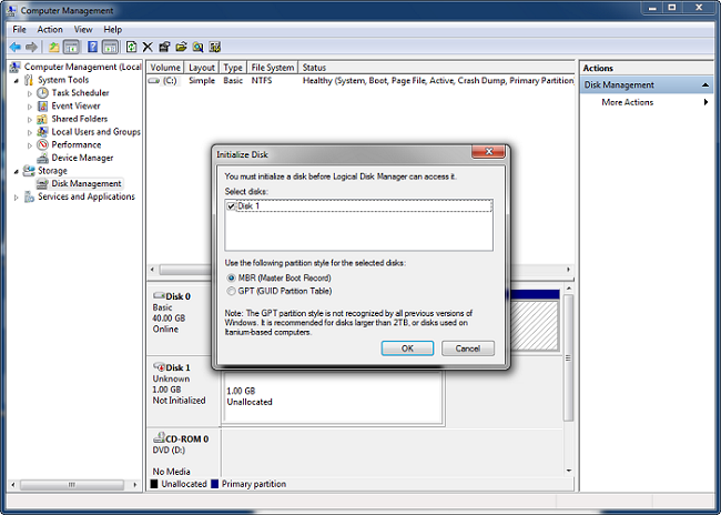 iSCSI Computer Management