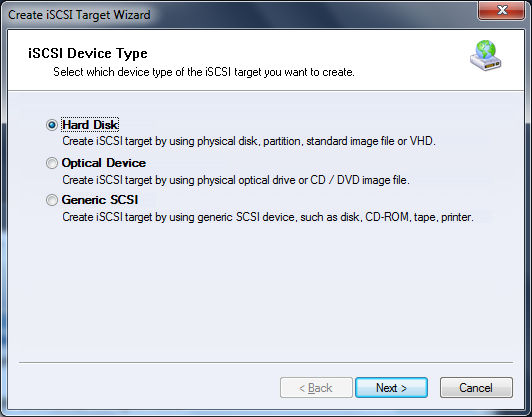 iSCSI Devices