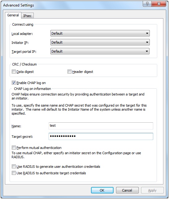 iSCSI Server